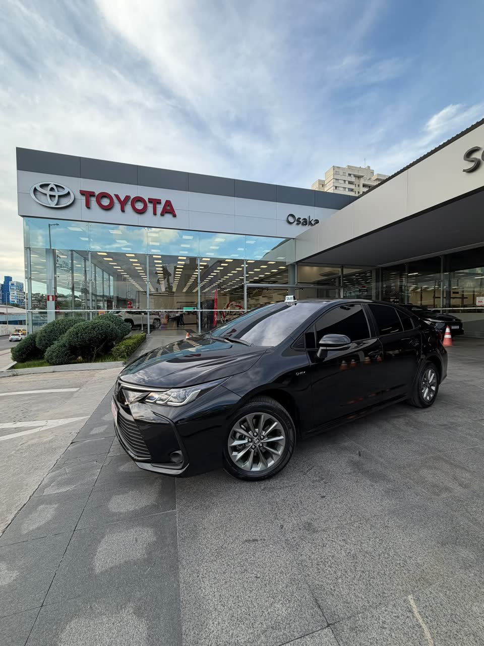 Toyota Corolla preto